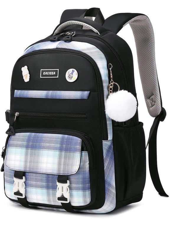 Soda Candy Backpacks for School Kawaii Backpacks Multiple Pockets School Book Bags for School, Age 6-14, Purple