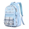 thumbnail image 1 of Soda Candy Backpacks for School Kawaii Large Bookbag with Multiple Compartments Lightweight Casual Daypack for High School College, Blue, 1 of 8