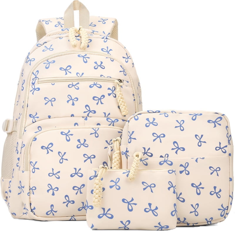 Coquette Bow School Backpack Set