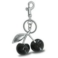 thumbnail image 1 of Soda Candy Cherry Bag Charm Purse Cute Keychains for Women Car Keyrings Leather Handbags Made of Metal Hardware and Glittering Resin, 1 of 6