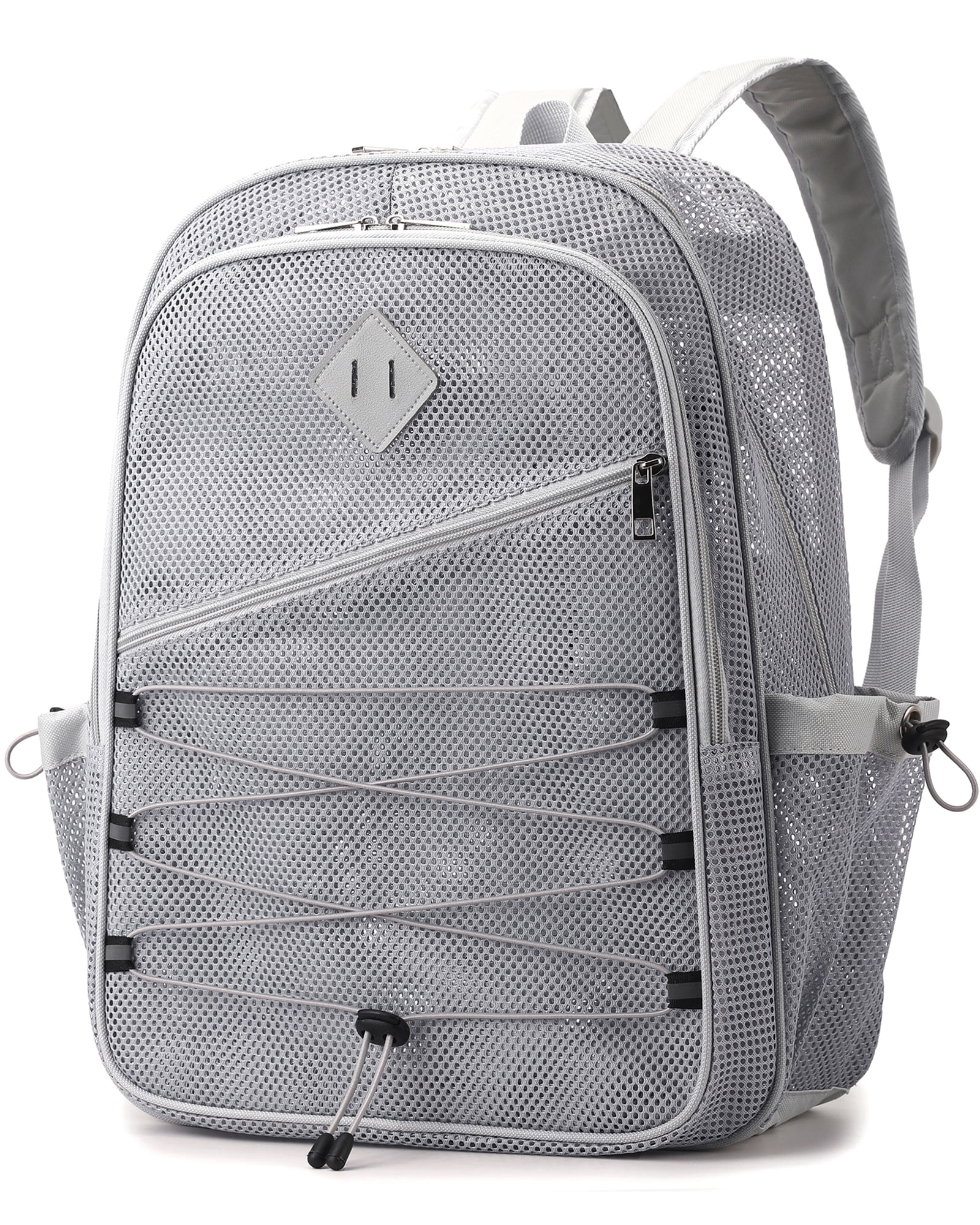 Soda Candy Mesh Backpack Heavy Duty Breathable Lightweight See Through ...