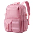 thumbnail image 1 of Soda Candy Heavy Duty Mesh Backpack See Through School Bookbag for School Swim Beach Travel, 1 of 8
