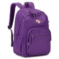 thumbnail image 1 of Soda Candy School Backpack Large Casual Book Bag Lightweight Book Bag fits 15.6 Inch Water Resistant Laptop Backpacks for Middle High School College Travel Work, Purple, 1 of 8
