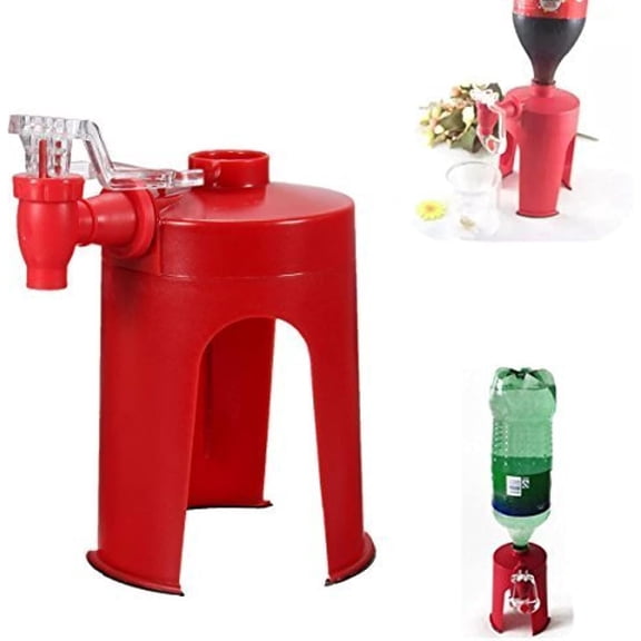 Soda Dispenser, 1Pcs Drinking Water Dispense Machine Coke Bottle Dispenser for Refrigerator Party Home Bar