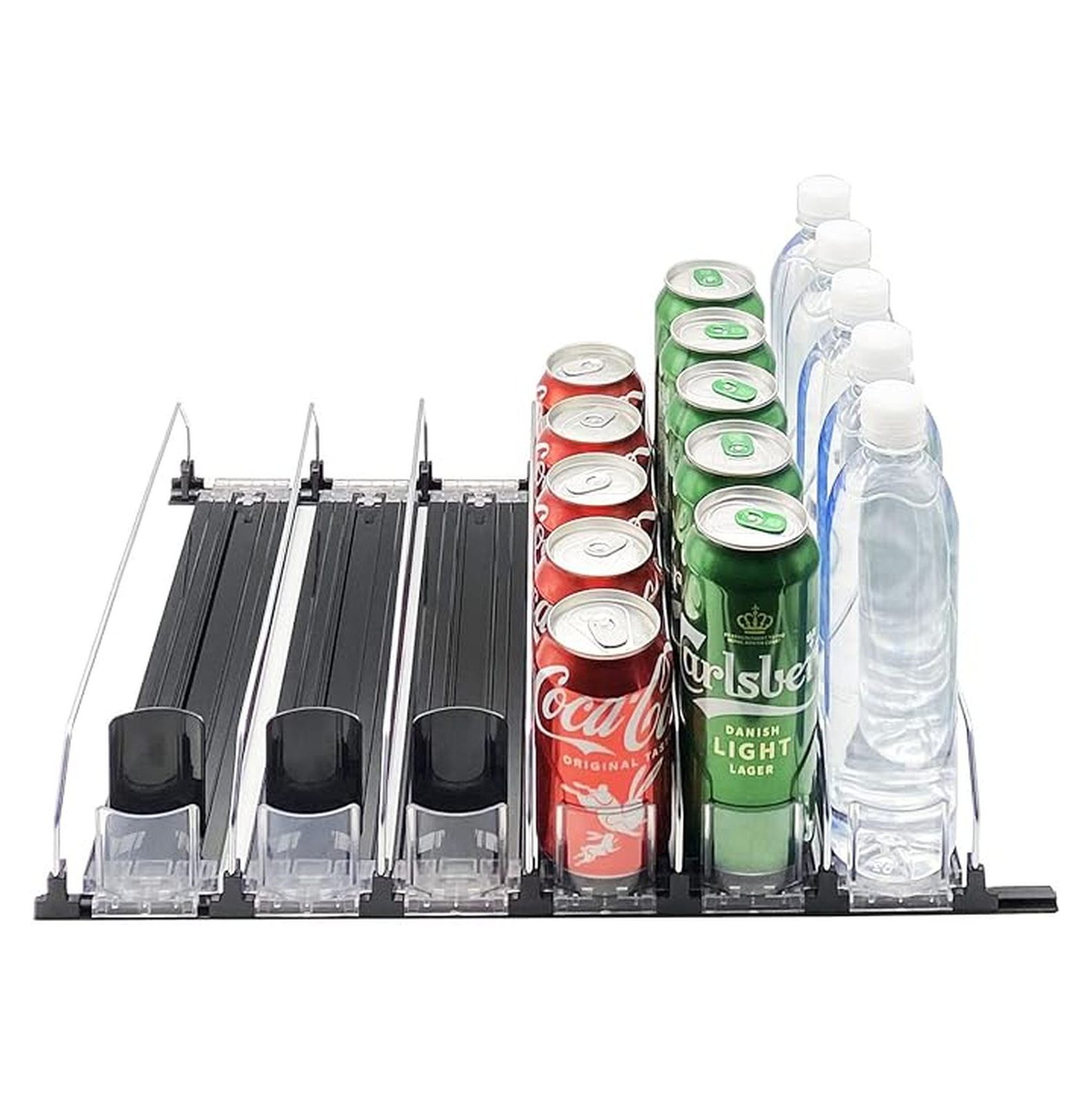 Soda Machine Display Soda Dispenser Display with Smooth and Fast Pusher Glide - Walmart.com