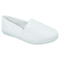 thumbnail image 1 of Soda Flat Women Shoes Linen Canvas Slip On Loafers Memory Foam Gel Insoles OBJI-S White 8, 1 of 2