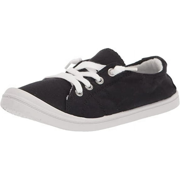 Soda Flat Women Shoes Linen Canvas Slip On Sneakers Lace Up Style Loafers Zig-S (6)