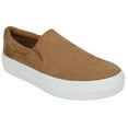 thumbnail image 1 of Soda Flat Women Shoes Slip On Loafers Casual Sneakers Memory Foam Insoles Hidden Platform / Flatform Round Toe HIKE-G Tan Brown 9, 1 of 2