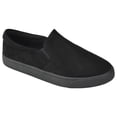 thumbnail image 1 of Soda Flat Women Shoes Slip On Loafers Casual Sneakers Memory Foam REIGN-G All Black 5.5, 1 of 2