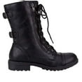 thumbnail image 1 of Soda Girls Kids Dome-2S Lace Up Military Combat Boots, 1 of 1