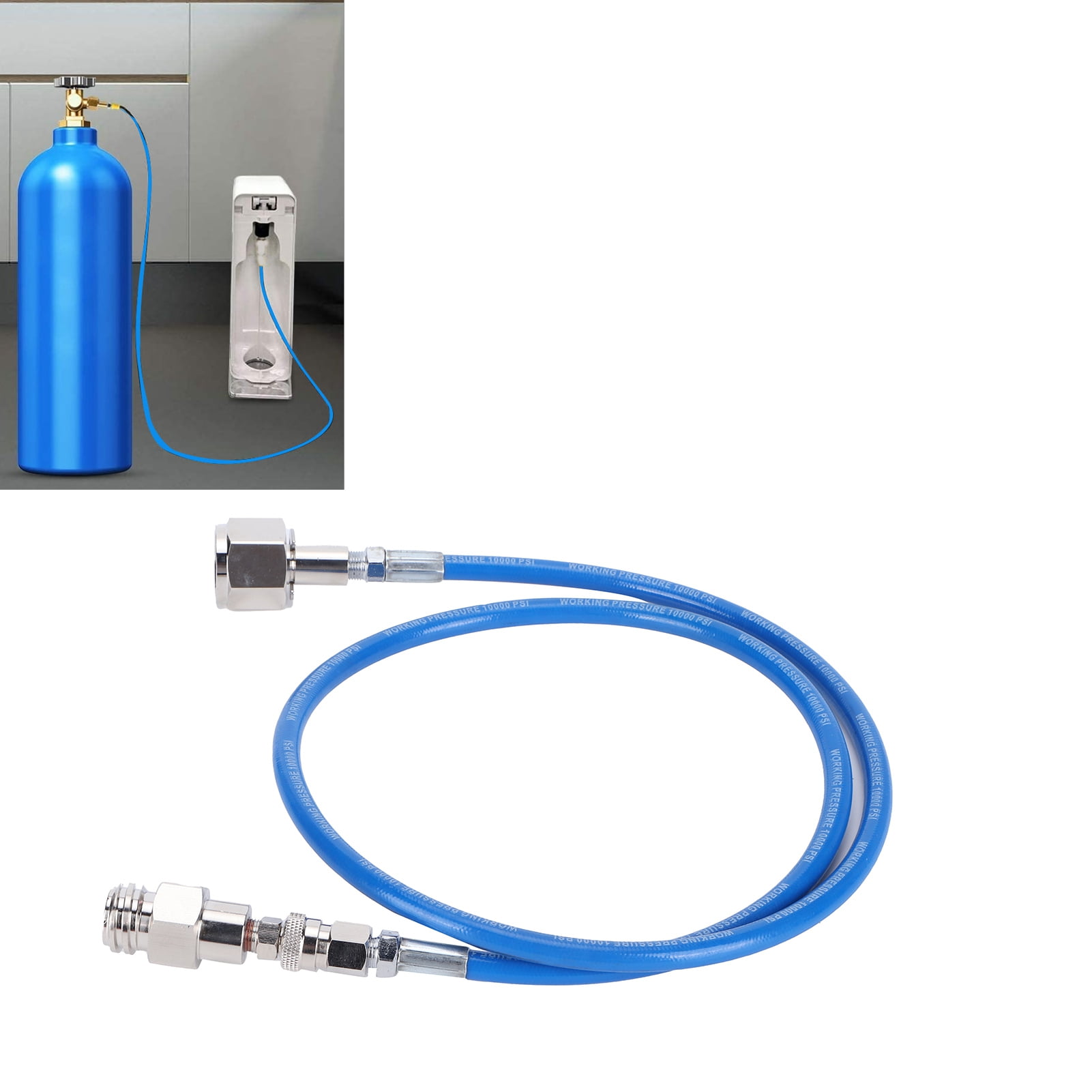 Soda Hose, CO2 Cylinder Refill Adapter CO2 Hose Adapter For Soda