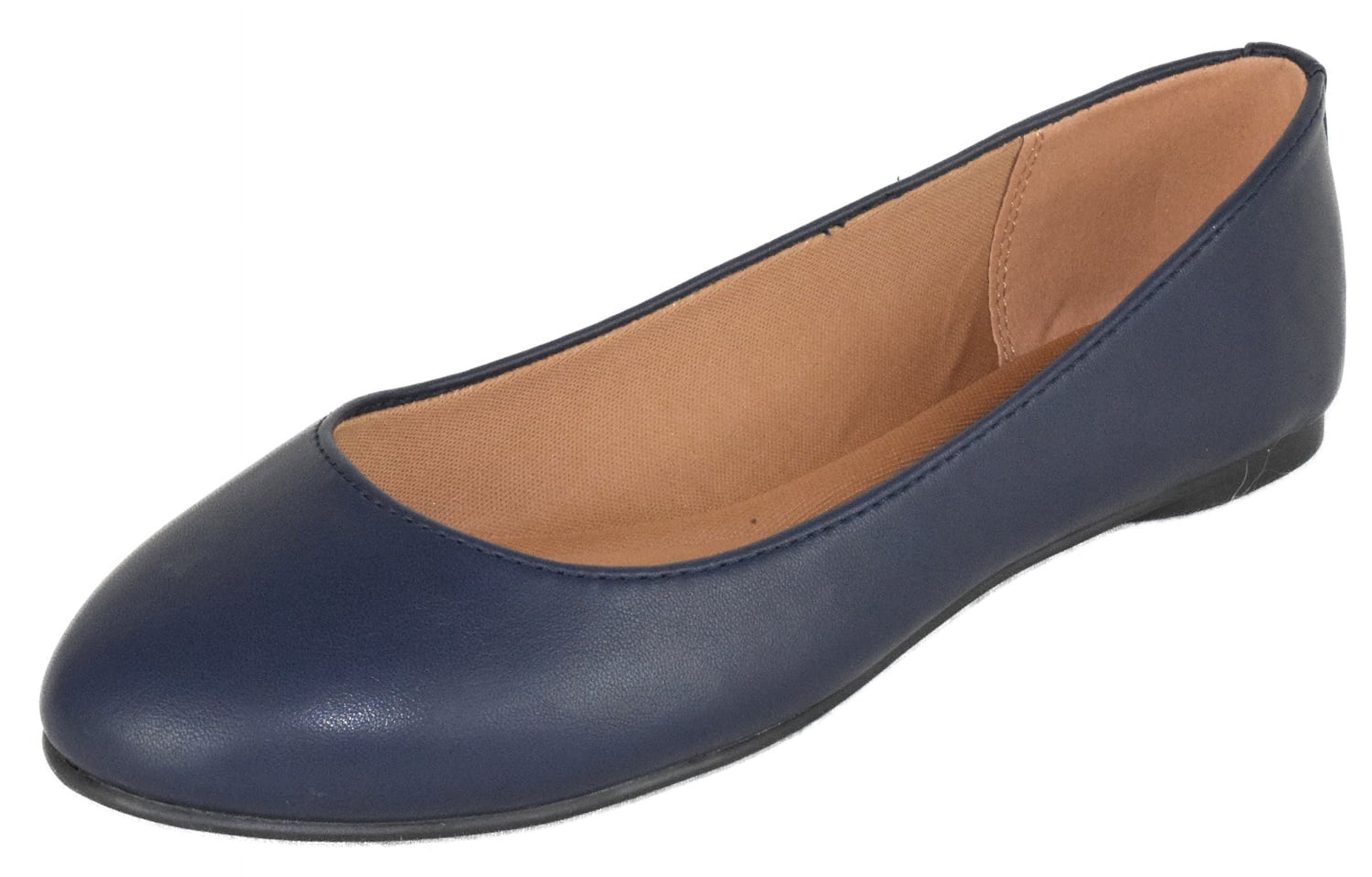 kreme Soda Women Shoes Ballet Flat Comfortable Gel Insole Round