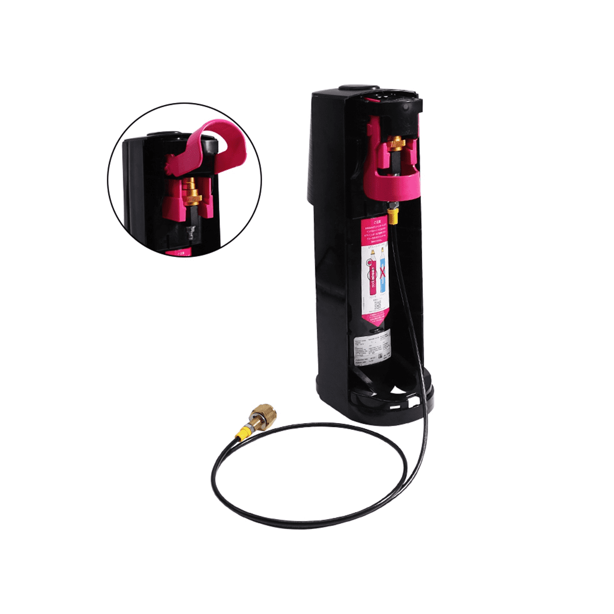 Soda Machine Adapter Hose Kit Direct Connect to Soda Water Make Machine with CO2 Adapter