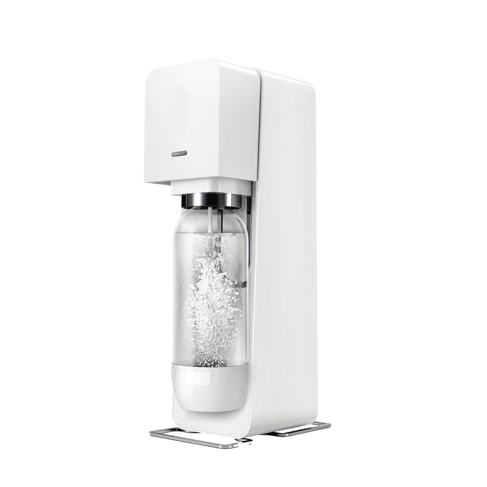 Soda Machine, Sparkling Water Maker with 60L CO2 Cylinder and 1L Bottle, Multipurpose Soda Maker