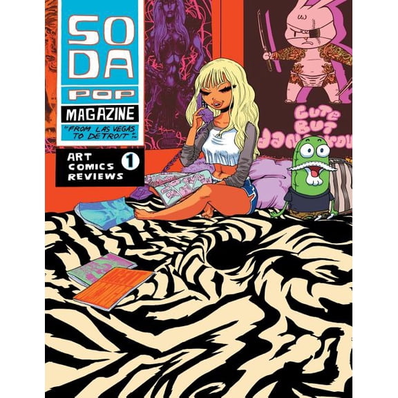 Soda Pop Magazine: Soda Pop Magazine: Soda Pop Magazine"From Las Vegas to Detroit" Pop art and Comics (Paperback)