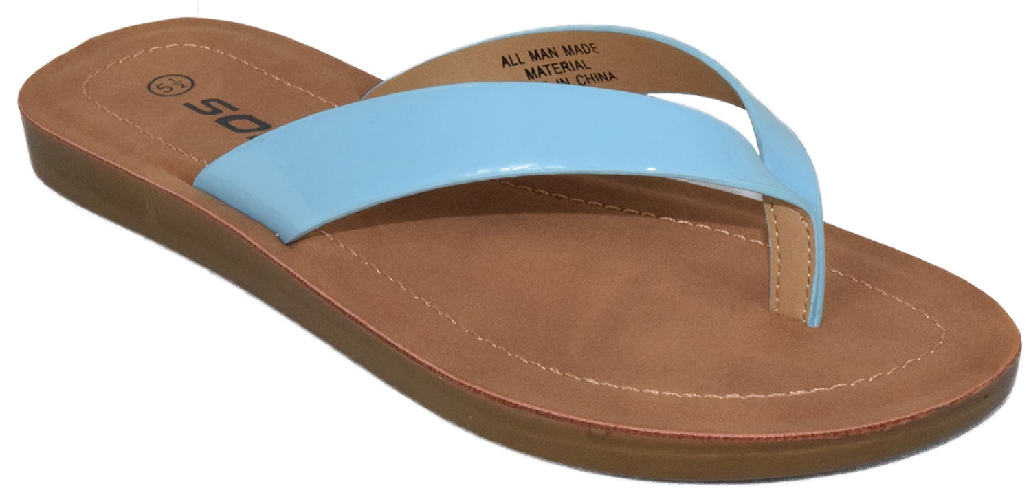Soda Shoes Women Flip Flops Basic Plain Slippers Kuwait Ubuy