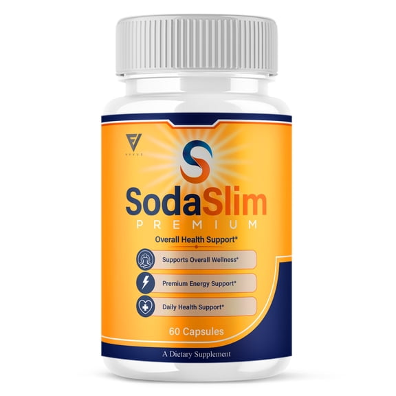 Soda Slim Premium Supplement, SodaSlim Weight Support (60 Capsules)