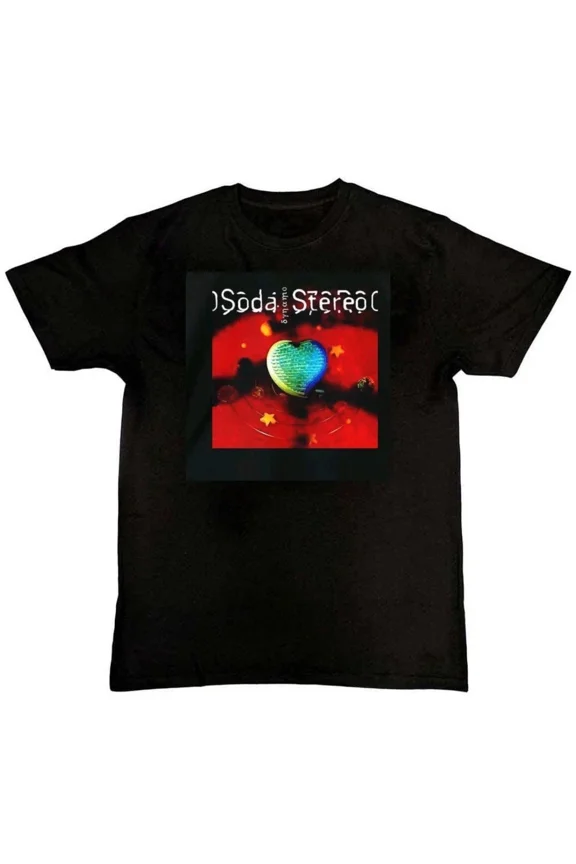 Soda Stereo Band Dynamo Graphic Print Unisex Mens T-Shirt S M L XL 2 3 4 XL