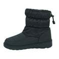 thumbnail image 1 of Soda Style Snow - Faux Fur Lining Micro suede Soft Nylon Ankle Fashion Bootie w/Adjustable Elastic Black 7, 1 of 5