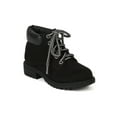 thumbnail image 1 of Soda Tanic-2S New Girls Faux Suede Designer Round Toe Two Tone Ankle Bootie, 1 of 5