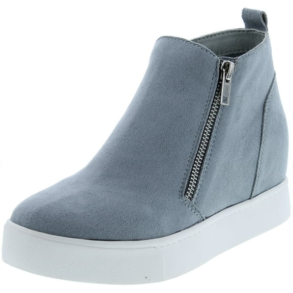 Soda Taylor Hidden Fahsion Wedge Sneaker Shoes Side Zipper