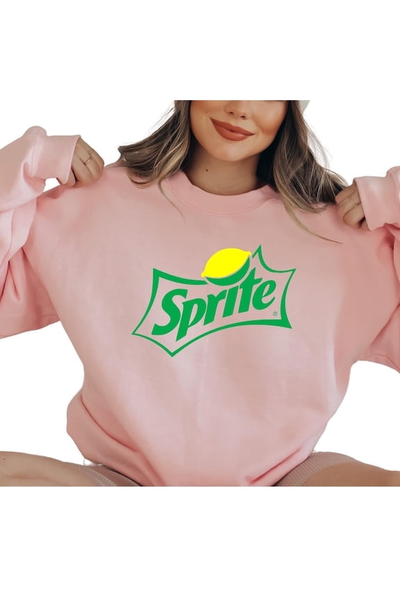 Soda Vibes Hoodie, Retro Citrus Crewneck Sweatshirt, Lime Soda Lover Hoodie, Vintage Logo Style Sweatshirt, Gift for Beverage Fans 3