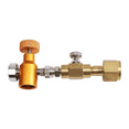 Soda Water CO2 Adapter Carbonator Refill Fill Station for CO2 Cylinder