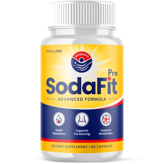 SodaFit Advanced Formula Pills Supporting Your Active Lifesyle Naturally Soda Fit Capsules (1 Pack)