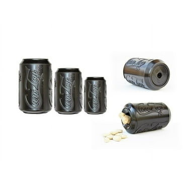 SodaPup Magnum Can Toy Treat Dispensing Dog Toys, Black