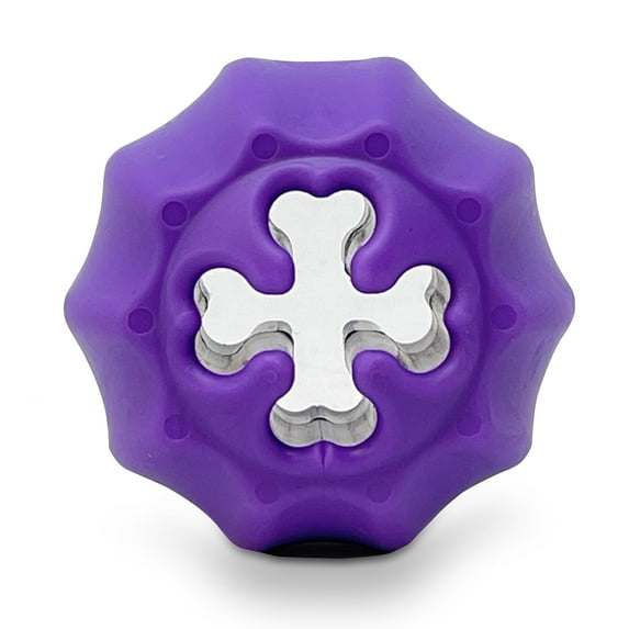 SodaPup MuttsKickButt Cross Bones Treat Pocket – Durable Dog Treat Dispenser & Chew Toy Made in USA from Non-Toxic, Pet Safe, Food Safe Rubber Material for Mental Stimulation, Problem Chewing, & More