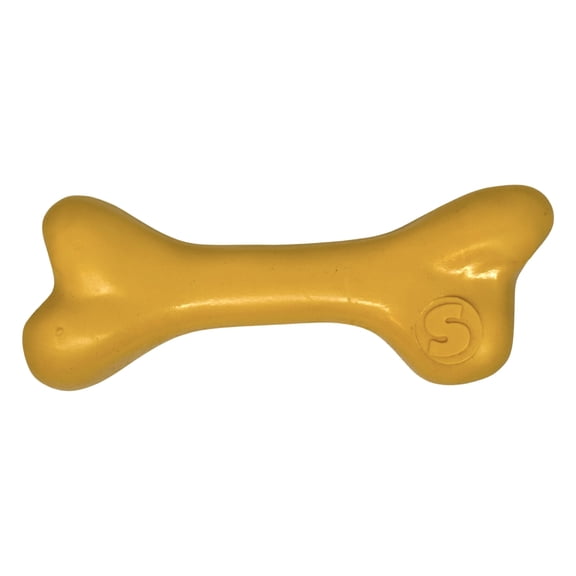 SodaPup PUP-X Rubber Bone Durable Dog Chew Toy & Floating Fetch Toy Made in USA from Non Toxic Pet Safe Food Safe PUP-X Rubber for Moderate Chewers, Water Play, Bonding, & More