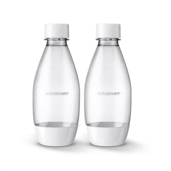 SodaStream 1/2 L Refrigerator-Safe Carbonating Bottles (2 Count)