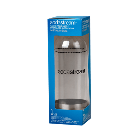 SodaStream - 1L Bottle - Stainless steel