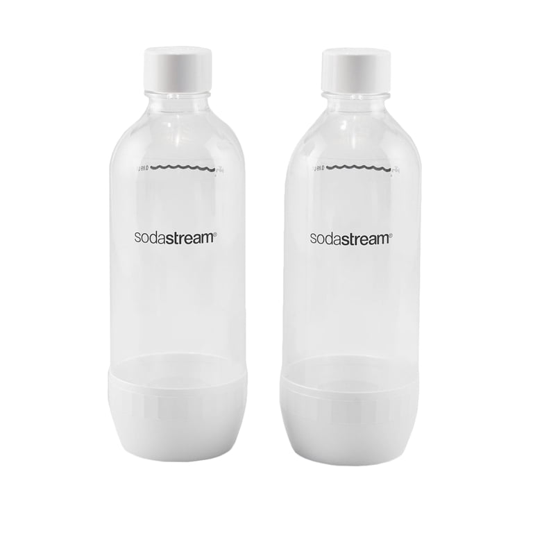 その他 Sodastream 1l Carbonating Bottles- White (Twin Pack) by SodaStream Sodastream 1L Classic White Carbonating Bottle Twinpack - Walmart.com