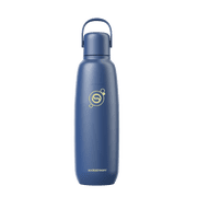 sodastream Fizz & Go Insulated Stainless Steel Carbonating Bottle, 30.4oz, Storm