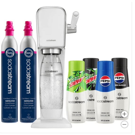 SodaStream Art Sparkling Water Maker Bundle