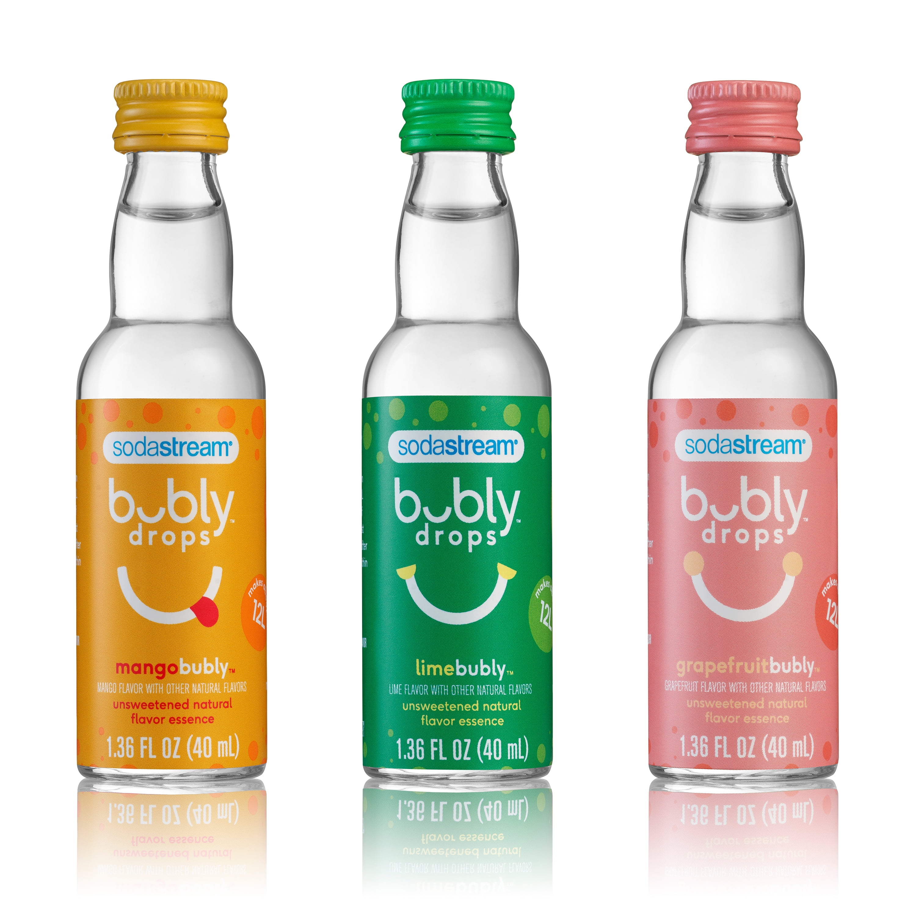 SodaStream Bubly Drop Powdered Soft Drink Mixes Caffeine-Free