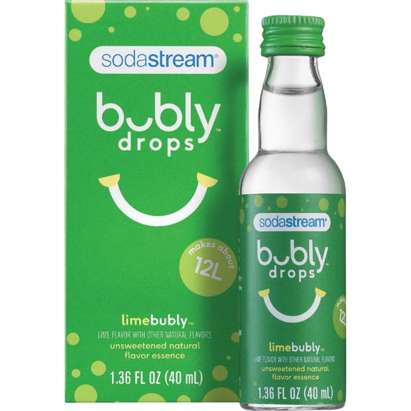 SodaStream Bubly Sparkling Beverage Fruit Drops - Single Pack