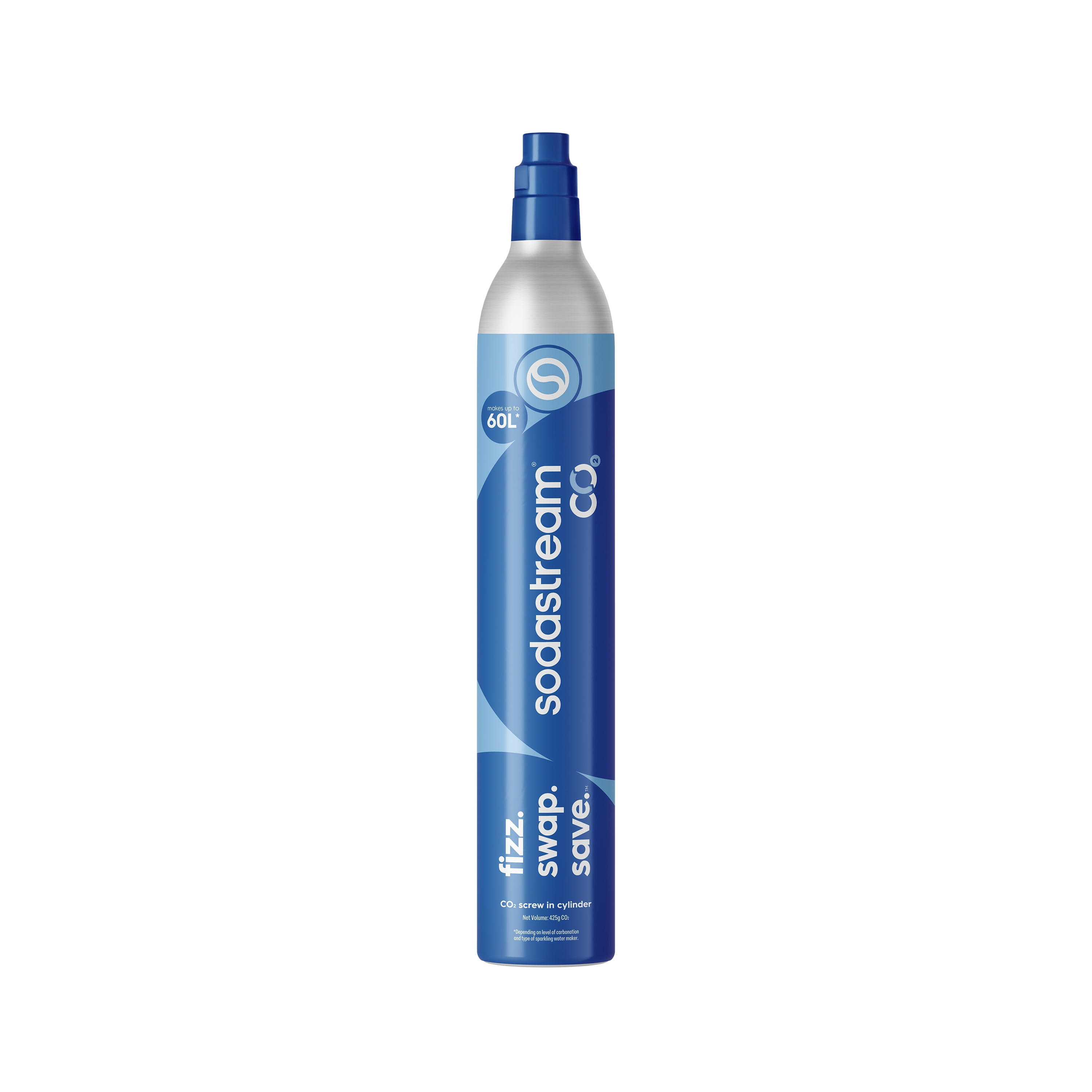 sodastream 60L Screw-In Blue Spare CO2 Cylinder - Walmart Business