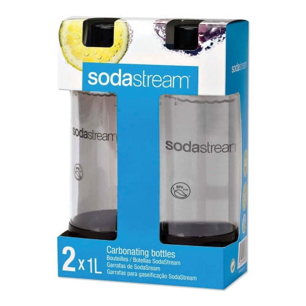 Soda Stream Bottles, Carbonating - 2 bottles