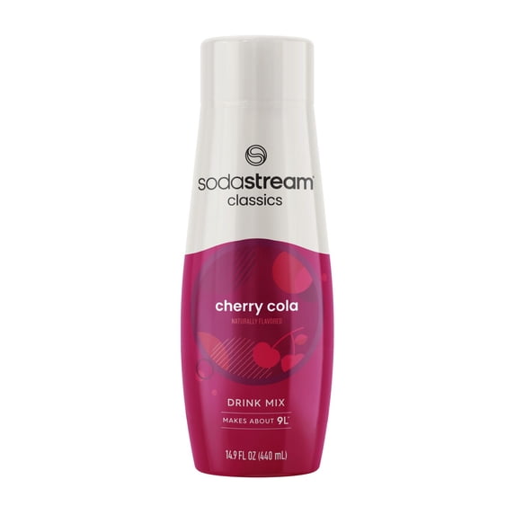 SodaStream Cherry Cola Soda Mix, 14.9 fl oz.