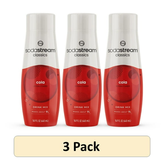 SodaStream Cola, 14.8 fl oz. (Pack of 3)