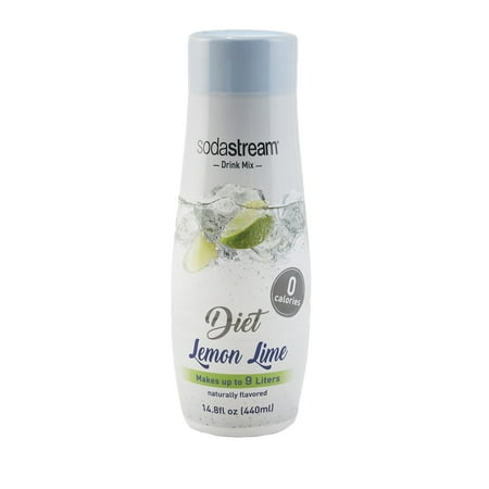 SodaStream - Fountain-Style Diet Lemon Lime Sparkling Drink Mix