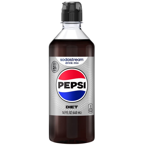 NEW sodastream Diet Pepsi Drink Mix, 14.9oz