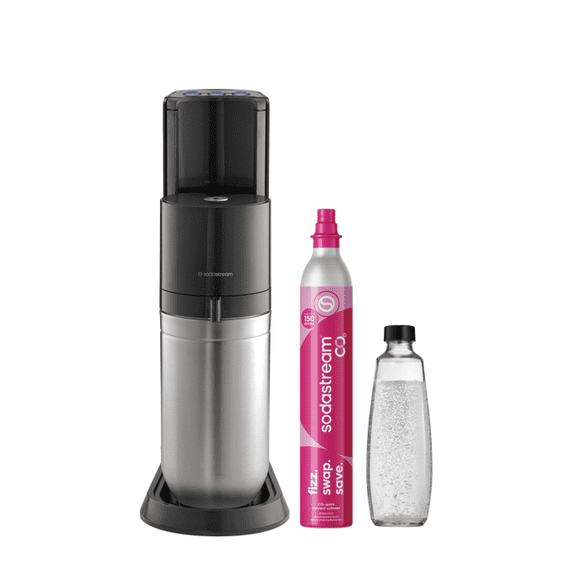 sodastream E-Duo Sparkling Water Maker Kit, Black
