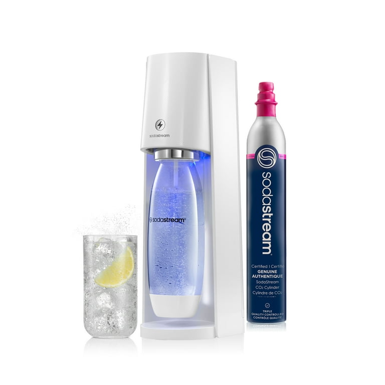 SodaStream E-Terra Fizz Machine - Sparkling Water Maker with SodaStream E-Terra Fizz Machine - Sparkling Water Maker with