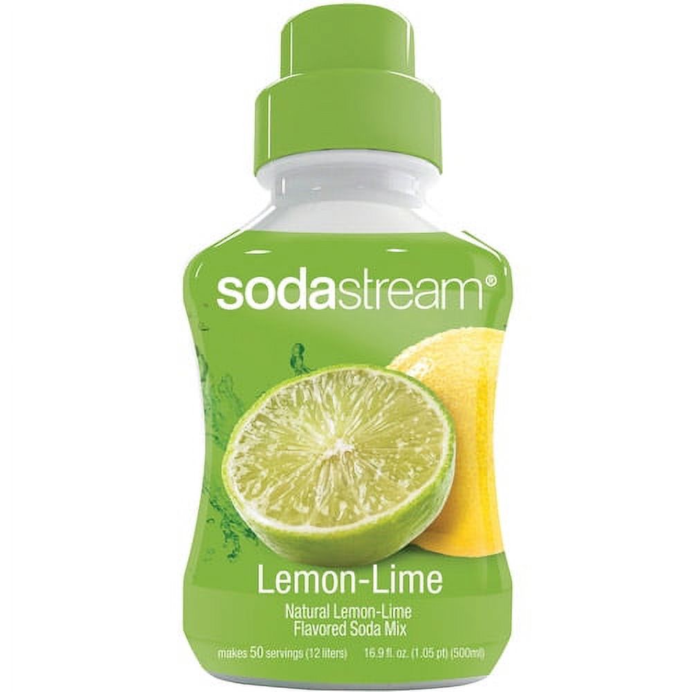SodaStream Lemon-Lime Soda Mix, 16.9 Fl. Oz. - image 1 of 2