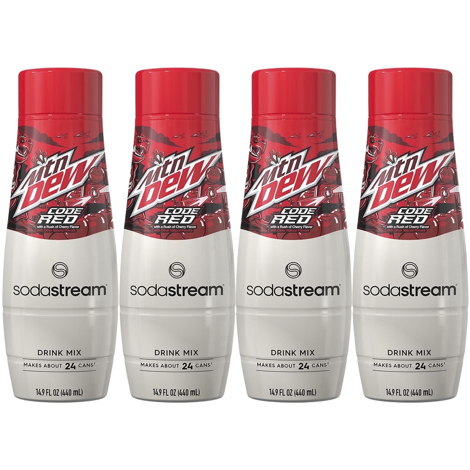soda stream 新品未開封 SodaStream Pepsi Wild Cherry Zero Drink Mix, 14.9fl oz, 4pk