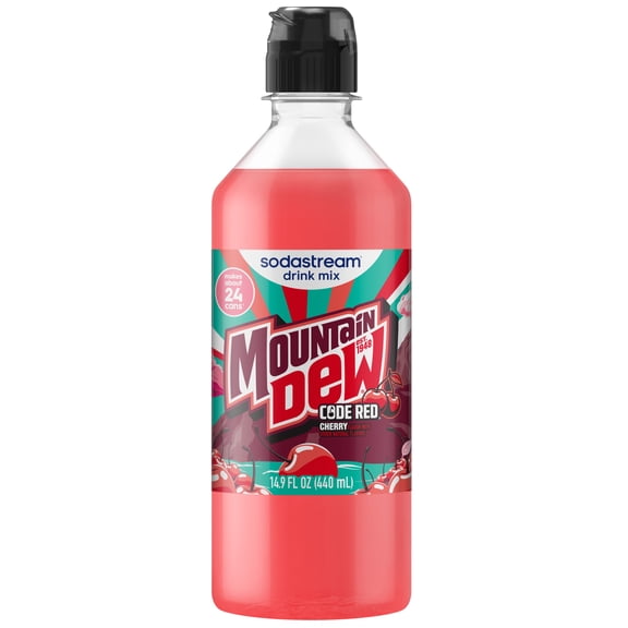 SodaStream Mountain Dew Code Red Drink Mix