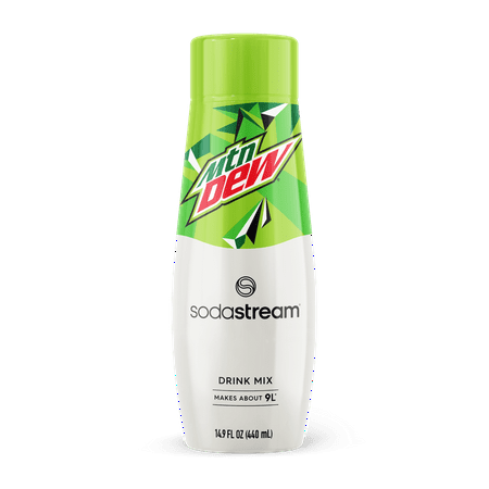 SodaStream Mtn Dew Drink Mix, 14.9oz